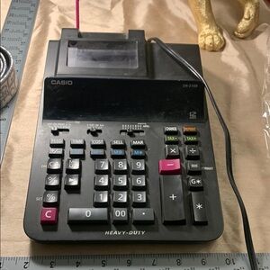 Casio Black Electronic Automatic Calculator
